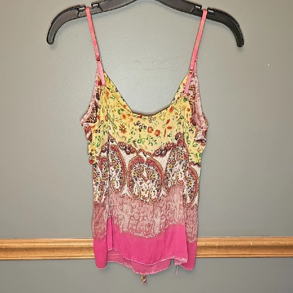 Source Unknown Paisley Bohemian Camisole - Picture 2 of 3